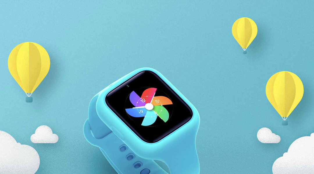 Xiaomi Mi Bunny MITU Children Smart GPS Watch 2 Blue Photo 2